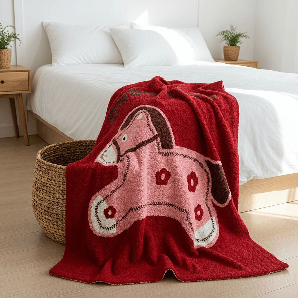 Horse Charm Blanket Lucky Horse130*170 2000 g