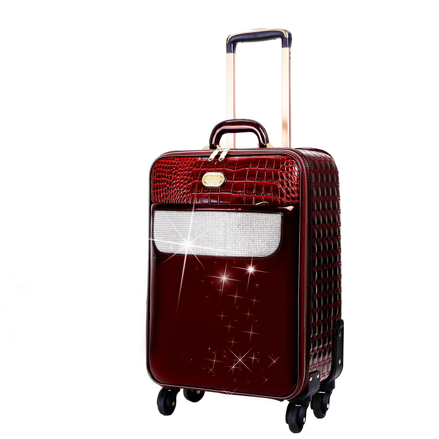 Sleek and Steady Light Weight Spinner Luggage [KGL8899-BG] 1 each