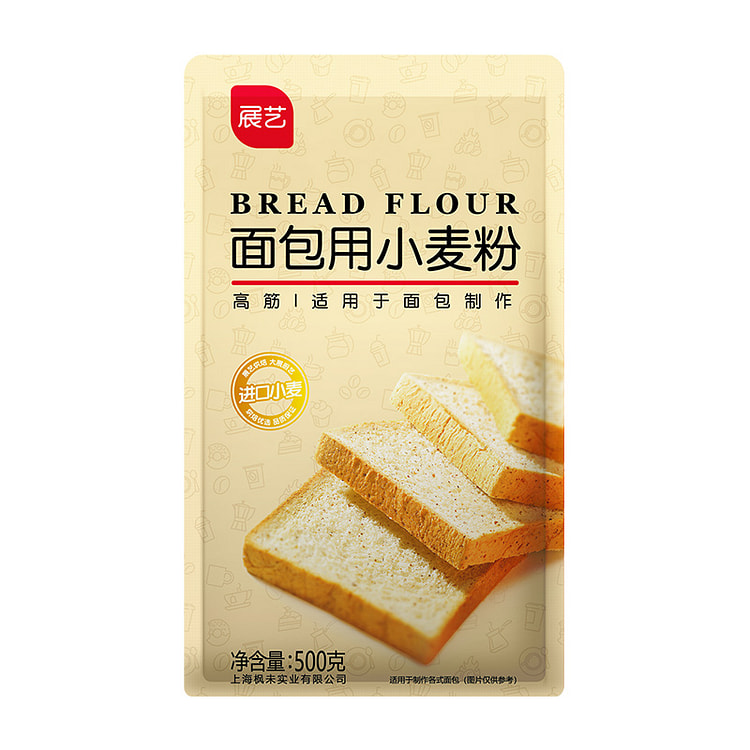 展艺高筋面粉500g*1