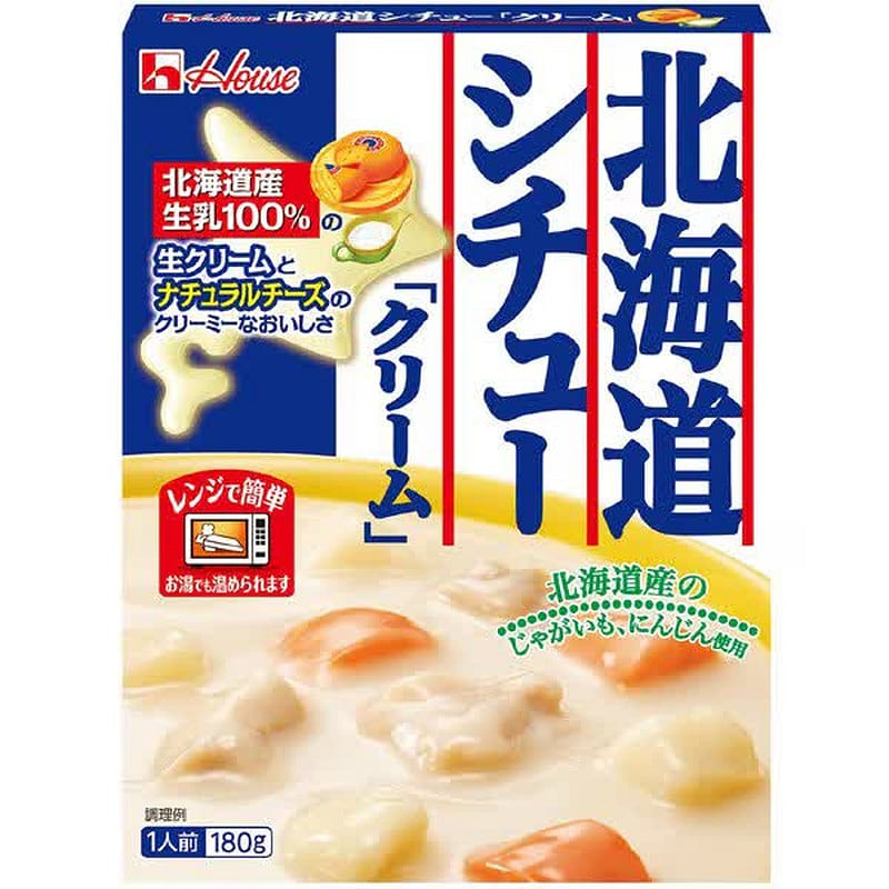 House Foods Retort Hokkaido StewCream 180g 1 each