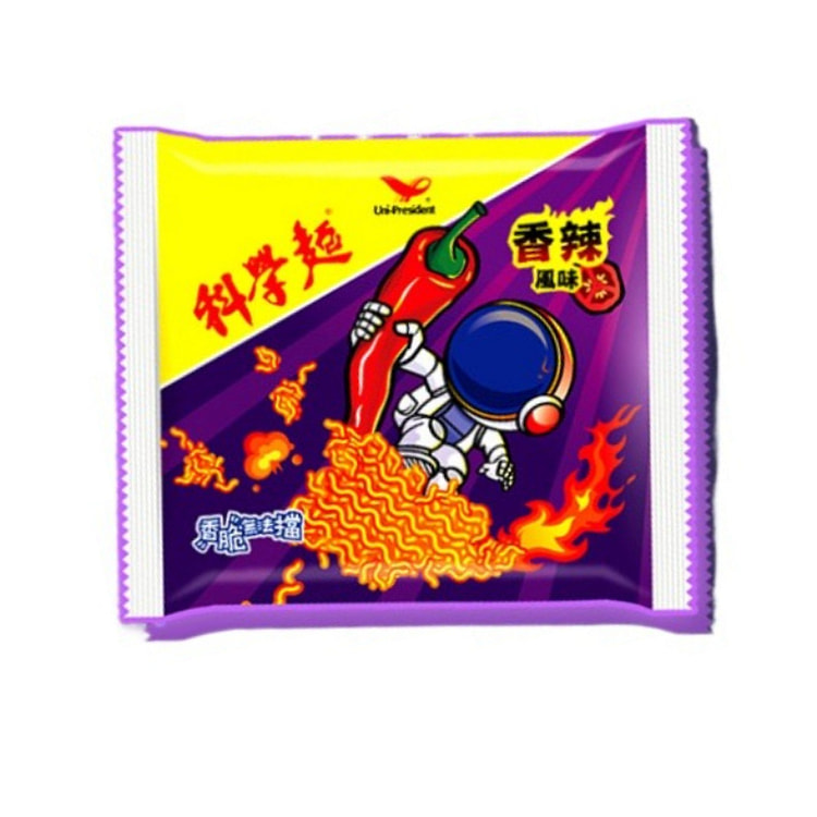 Uni President Noodle Snack Spicy 40g*5 Packs 200 g