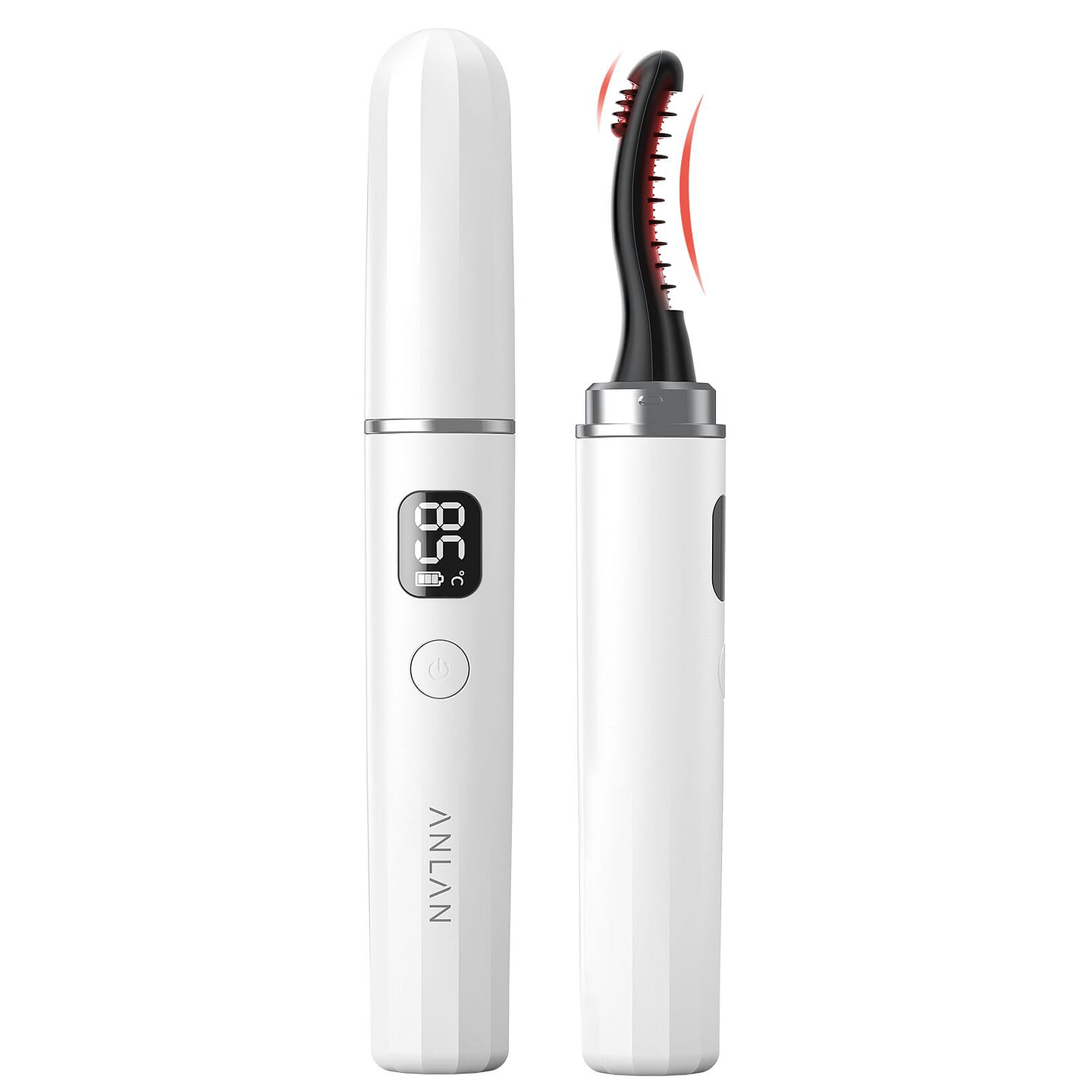ANLAN Heated Eyelash Curler,Curl eyelashes White 1 each