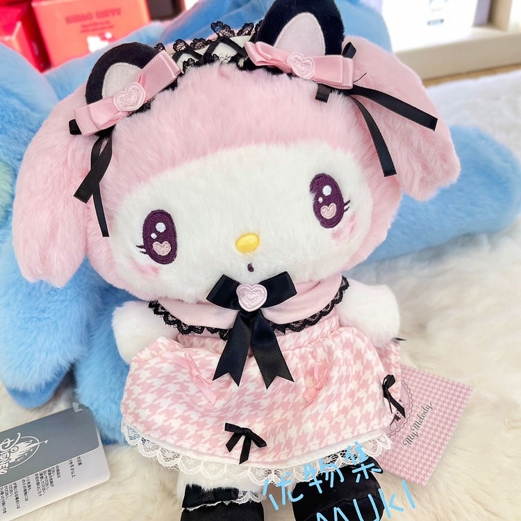 三丽鸥 地雷女仆梦幻丝带系列 My Melody 公仔