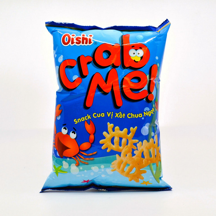 Oishi Crab Chips - 2.4oz/68g 2.4 oz