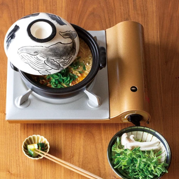 Banko ware Size 6 0.9L Whale Pot(Gift Box)