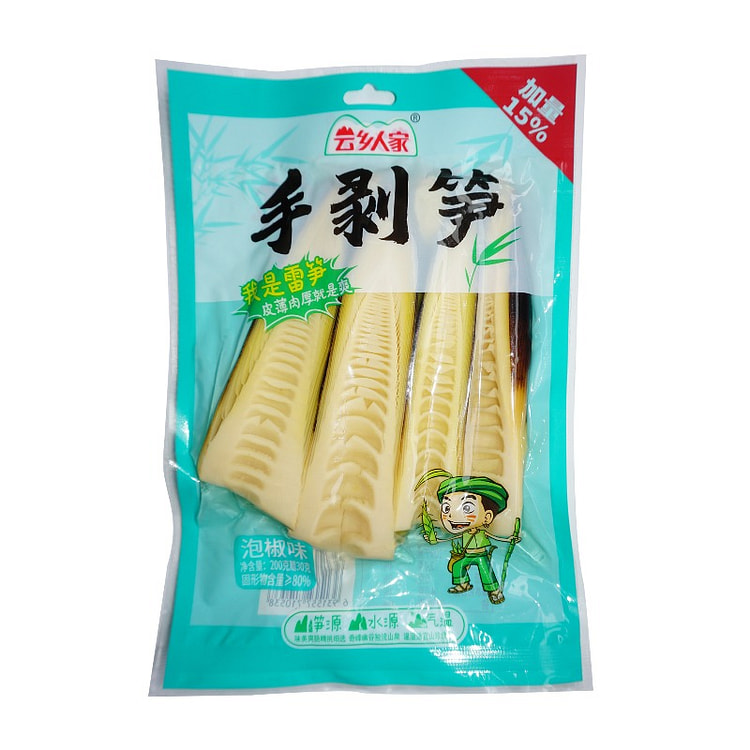 Hand-picked bamboo shoots 150g * 6 900 g