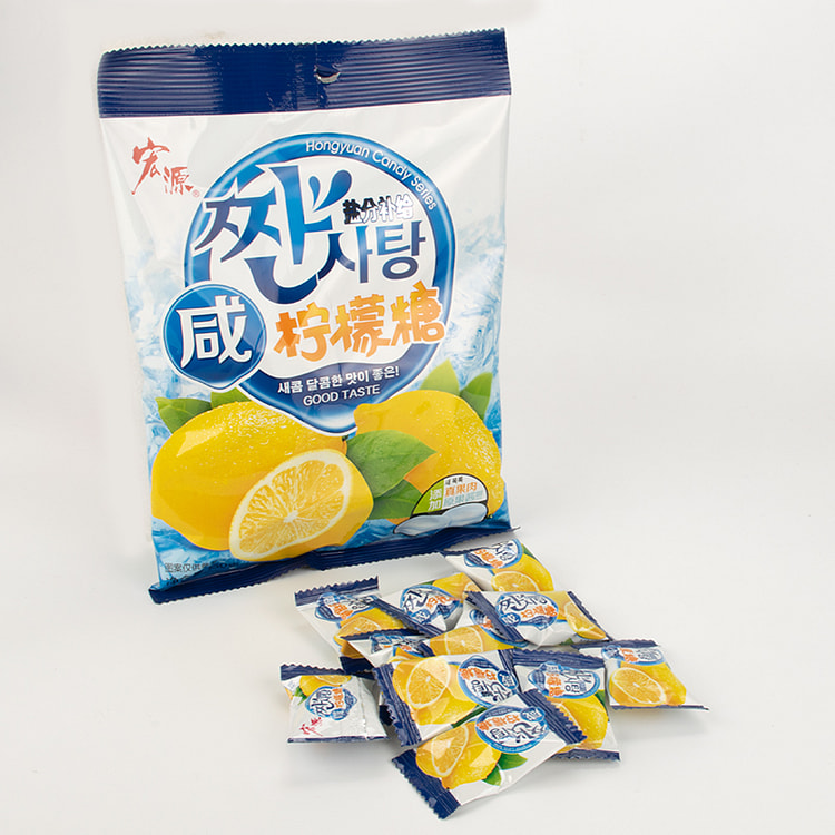 宏源咸柠檬糖 150g*1袋装 100 克