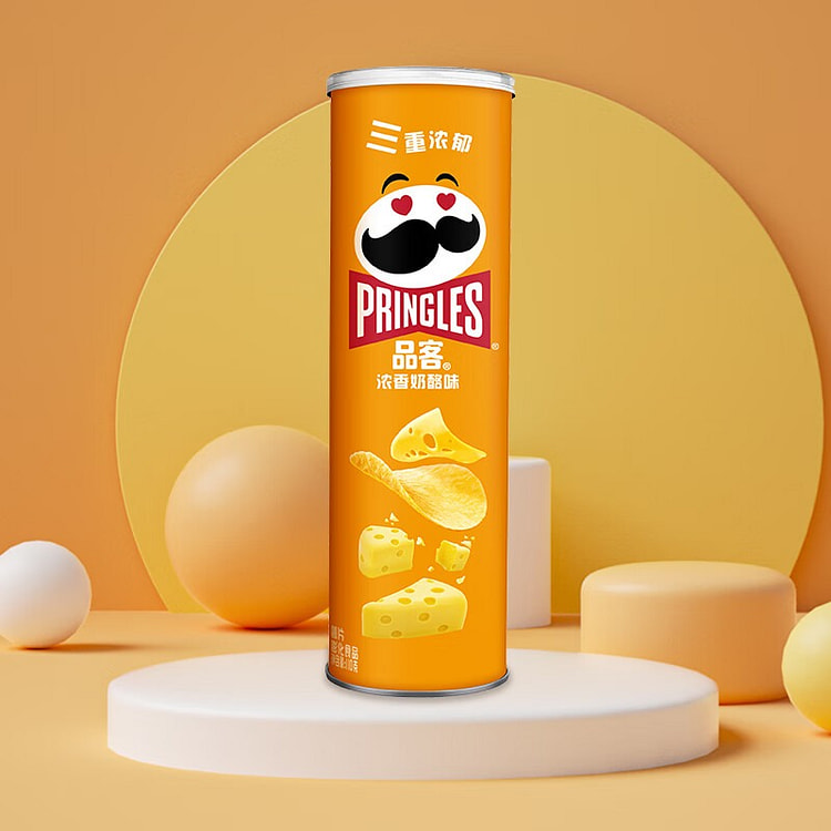 Pringles (Cheese)Canned & Barrel-packed Crisp  1pc 110 g