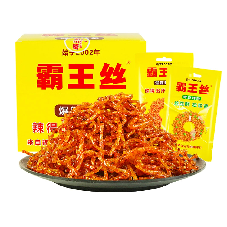 霸王丝辣条混合味20g*10
