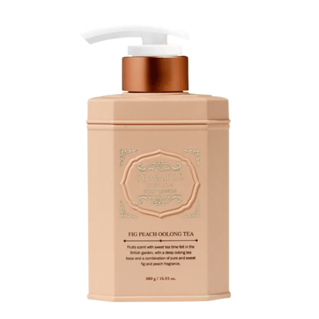 TEABLESS Perfume Body Lotion Fig Peach Oolong Tea 480g 1 each