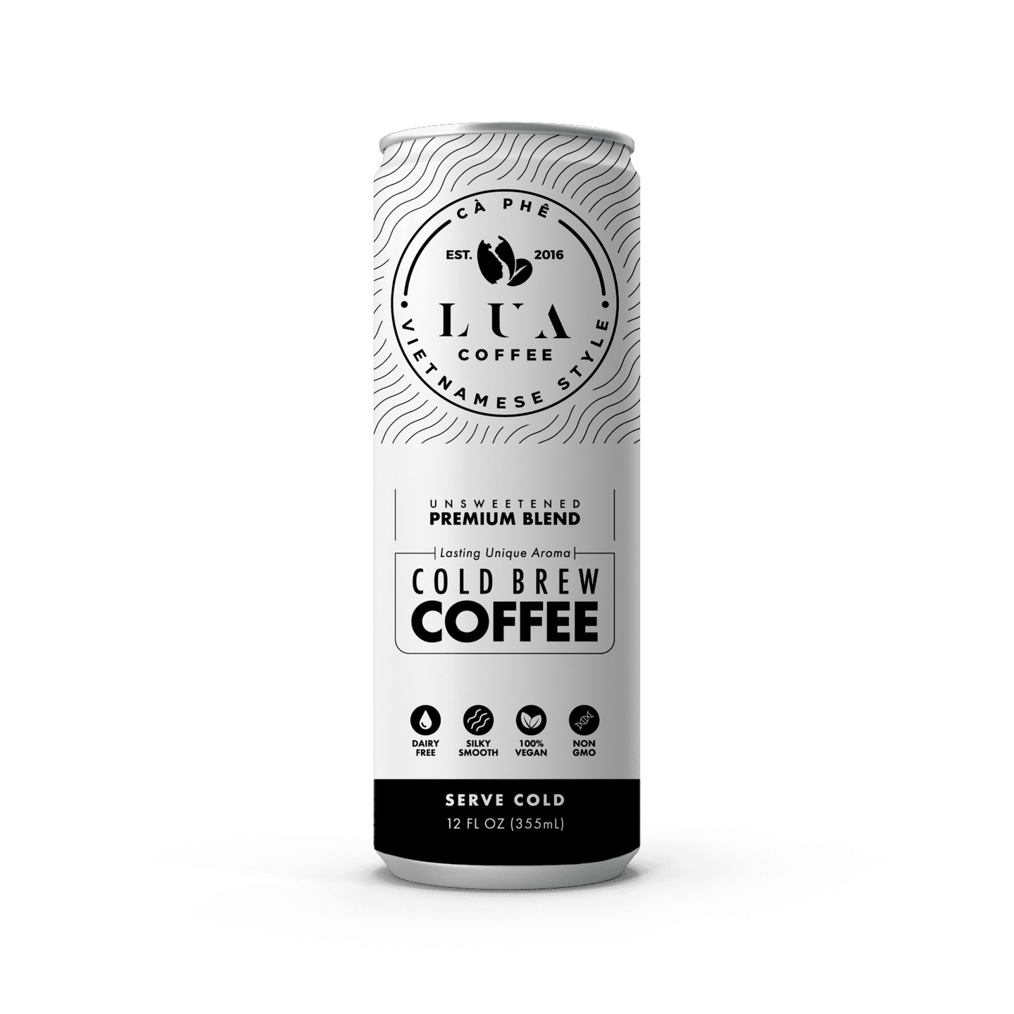 Lua Coffee – Cold Brew Coffee 12 fl.oz