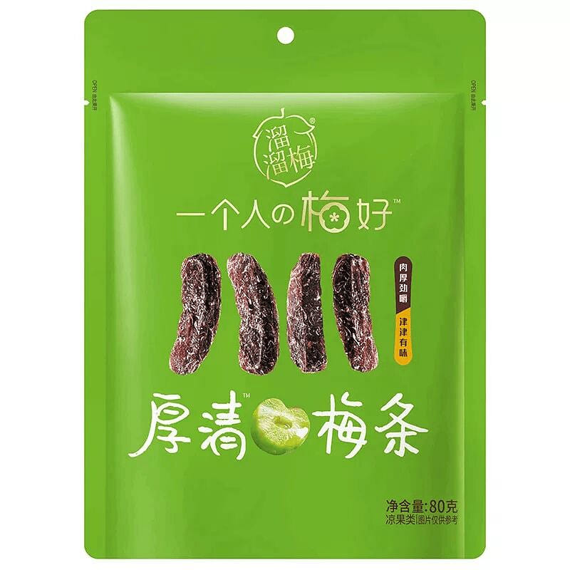 Liuliumei Thick Qingmei Sticks 80g 80 g