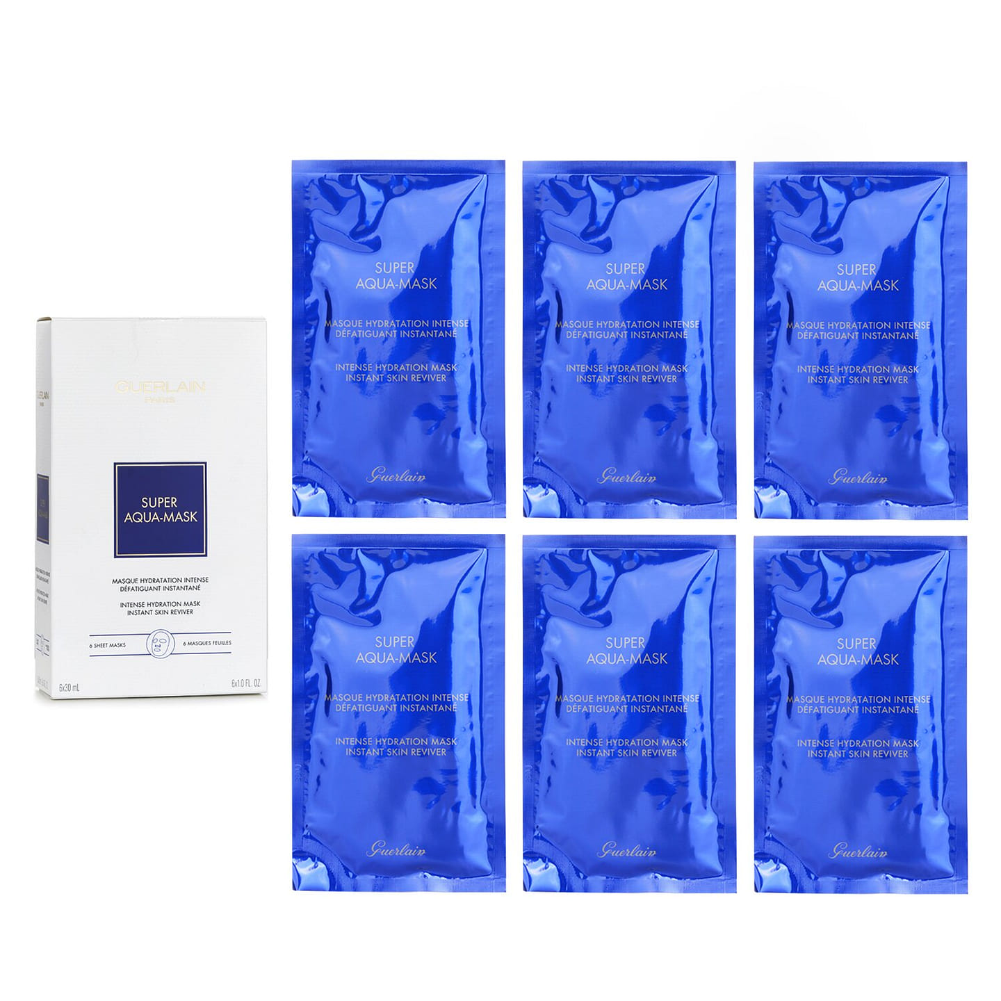 Guerlain Super Aqua-Mask (Sheet Mask) 6 bottle