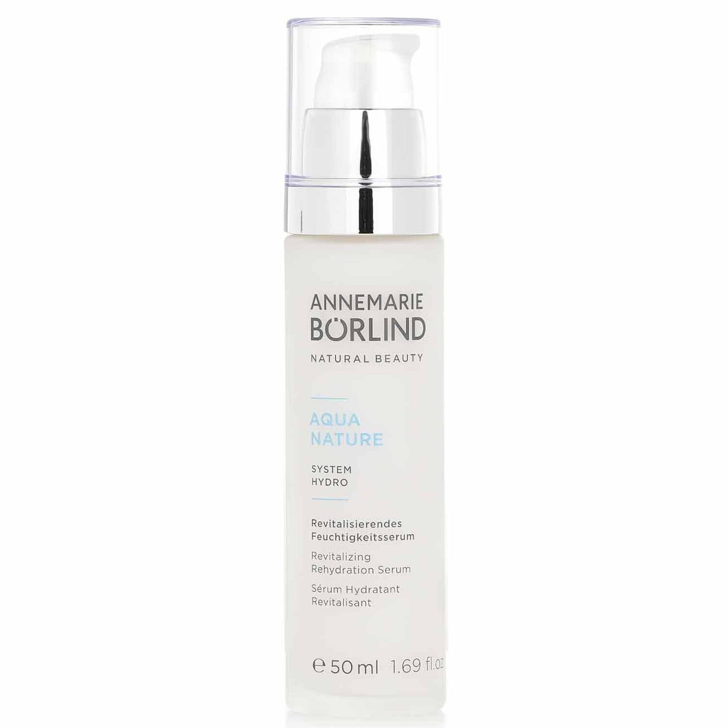 Annemarie Borlind Aquanature System Hydro Revitalizing Rehydration Serum - Suitable for dehydrated skin 50 ml