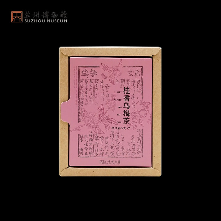 Suzhou Museum Weekly Osmanthus Plum Tea, 7 Packs