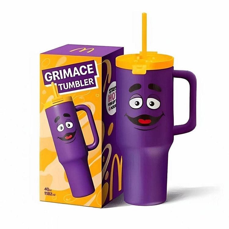 麦当劳联名陈奕迅新款吸管不锈钢保温杯1个 1 瓶