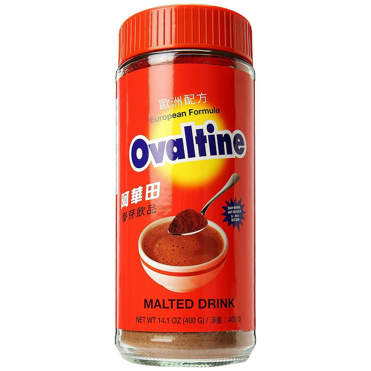 Ovaltine 麦芽饮品 14.1盎司