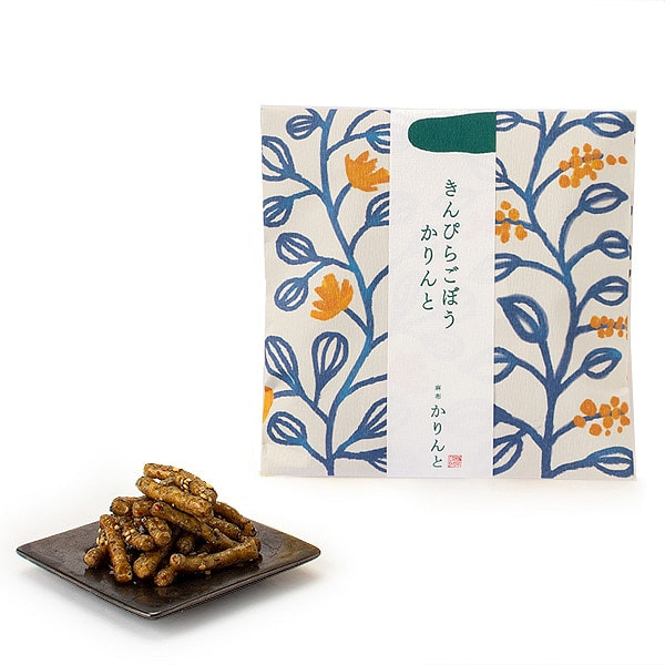 麻布十番 金比罗牛蒡花林糖米果 50g