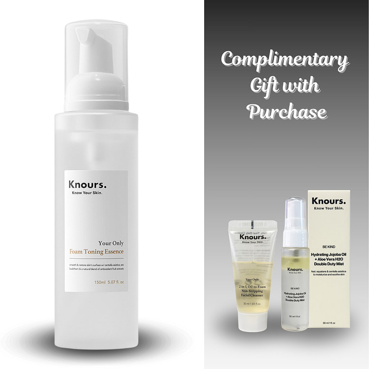 Knours-Foam Toning Essence, 5.07 fl oz (150 ml)