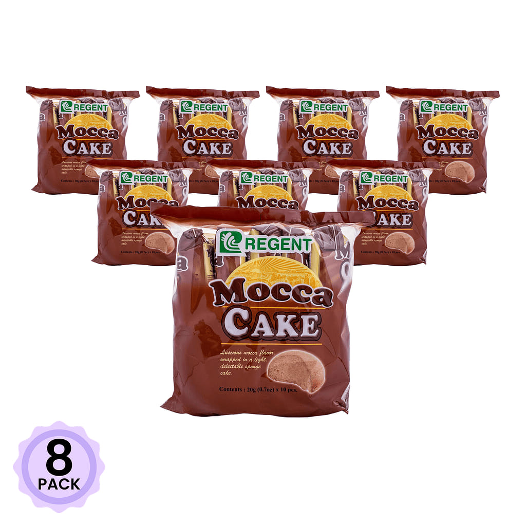 Regent Mocca Cake 10pcs 200 g*8 pack