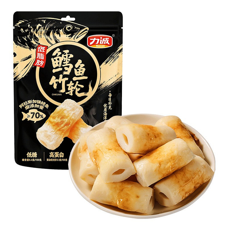 Licheng Low-Fat Bamboo Roll Cod Fish Roll 100g 100 g