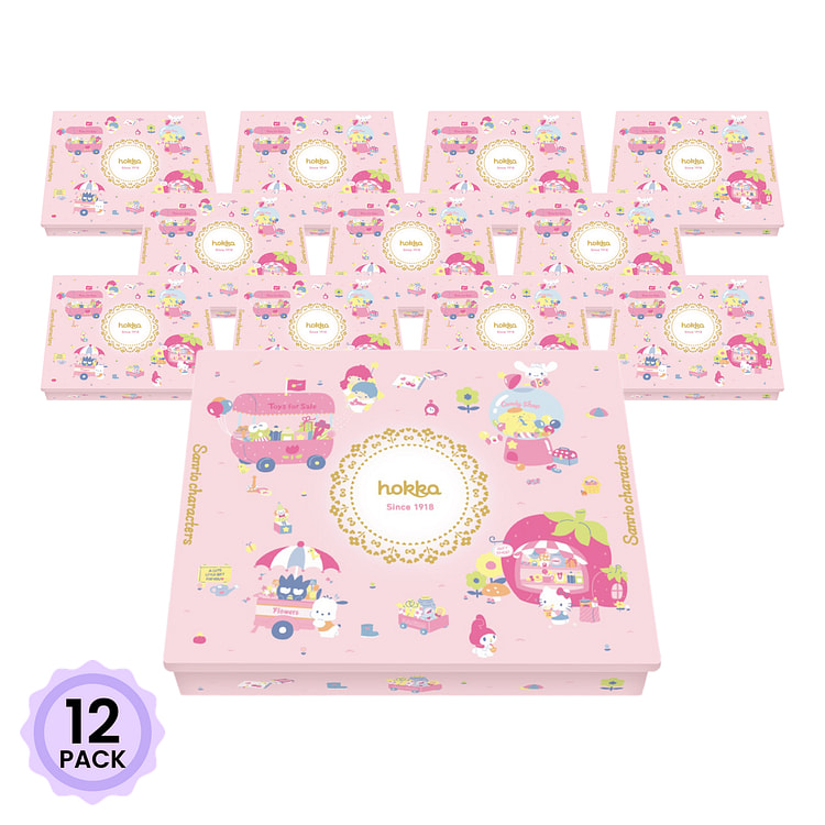 Hokka Sanrio Character Ribbon Gift 3.18 온스*12 팩