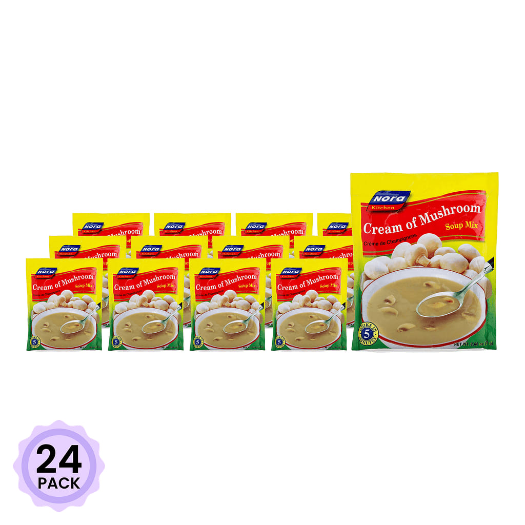 Nora Cream of Mushroom Soup Mix 76 g*24 pack
