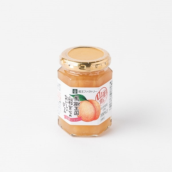 藏王工厂 山形产白桃果酱 160g 1 份