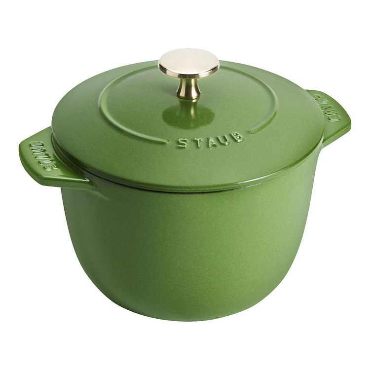 STAUB Cast Iron  French Oven 1.5-qt / Pistachio 1 each
