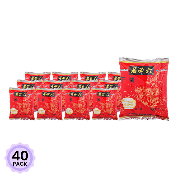 六必居 干黄酱 250 克*40 包
