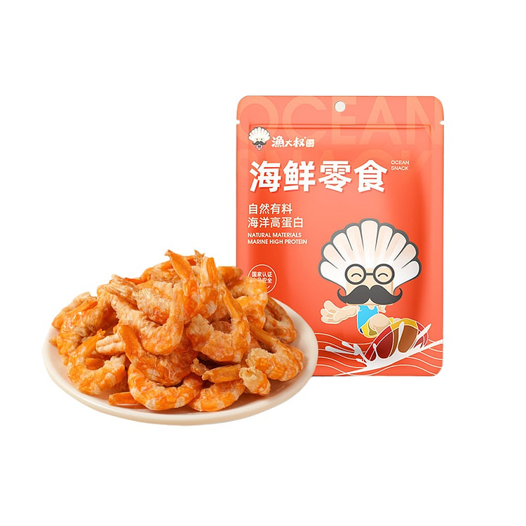 渔大叔手扒烤虾仁即食20g*1袋 20 克