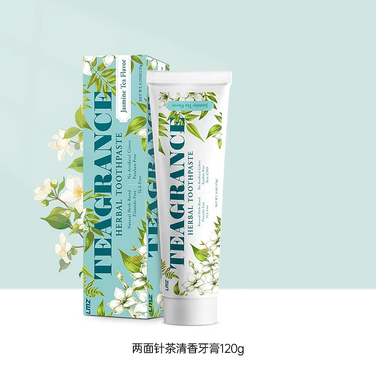 两面针龙井茉莉茶清香牙膏120g*1支