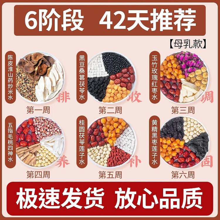 月子茶剖腹产后42天月子水材料包 1 份