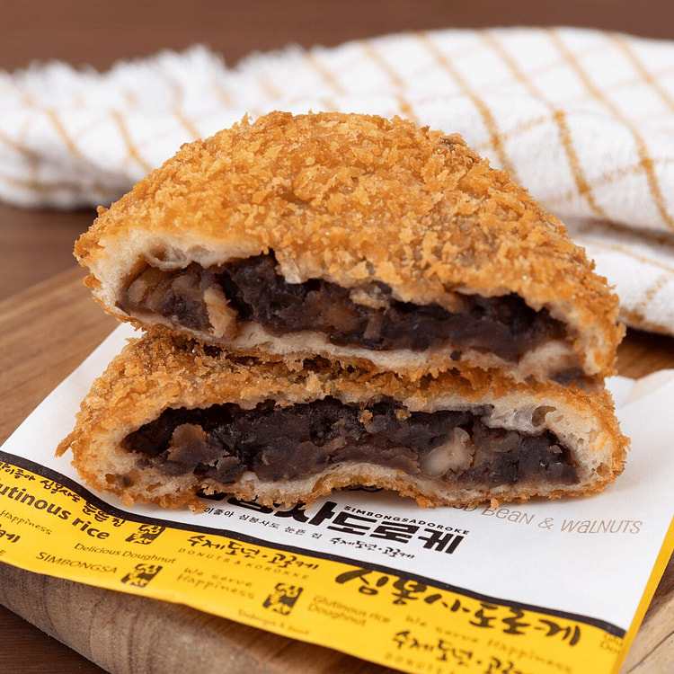 Korean korokke (Red Bean & Walnut)