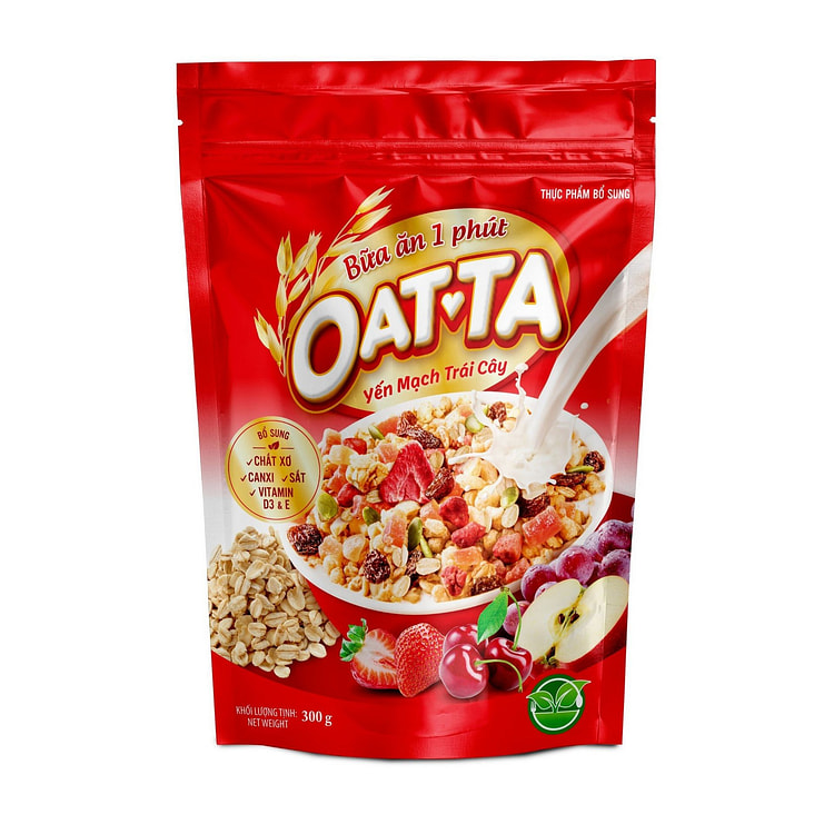 Oatta 水果燕麦片（干果味）600克 600 克