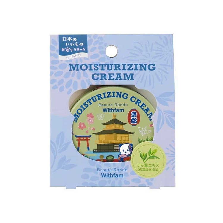 Beaute Ronde Withfam Moisture Cream Green Tea 75g 1 can