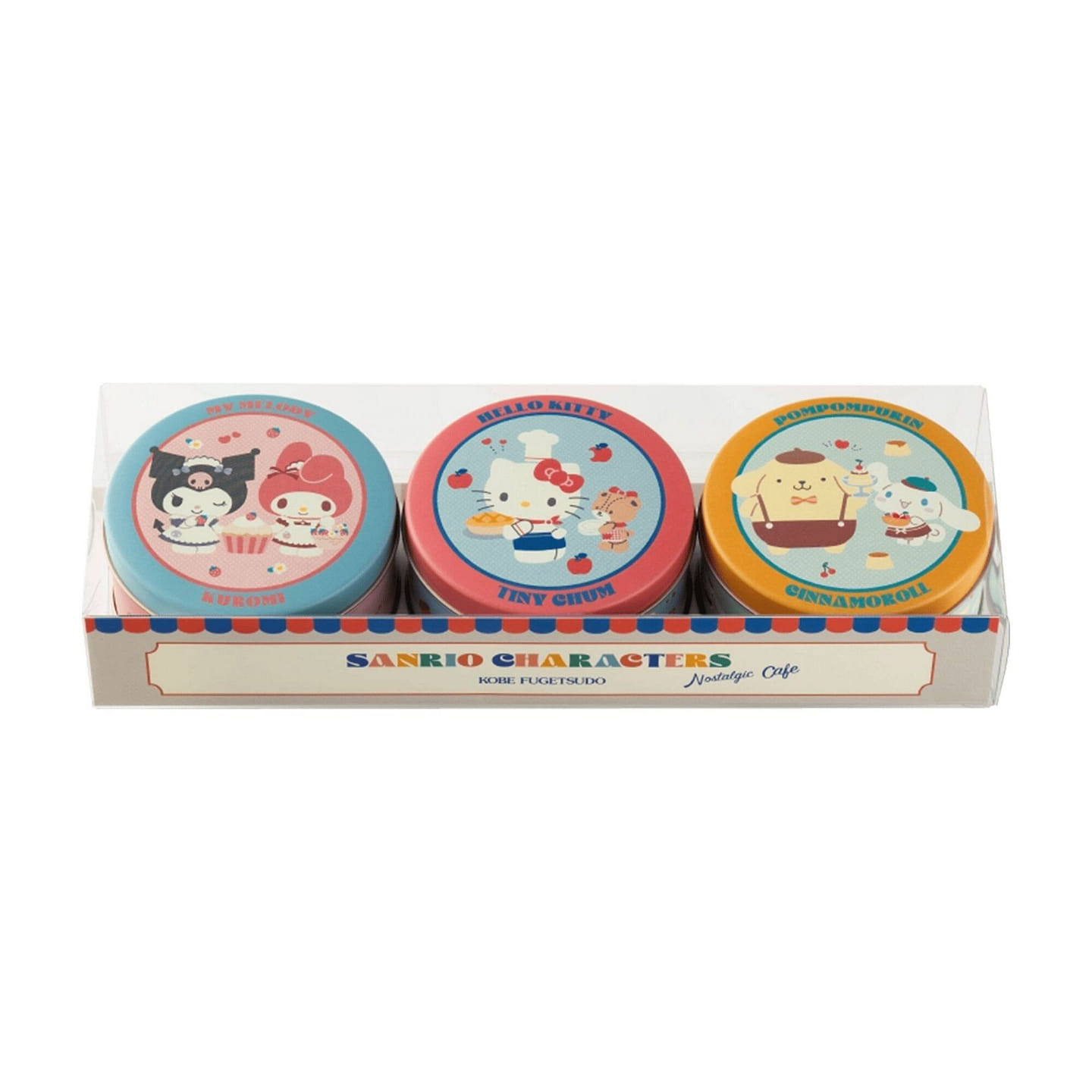 Kobe Fugetsudo Sanrio Mini Gaufres 18pc 1 each