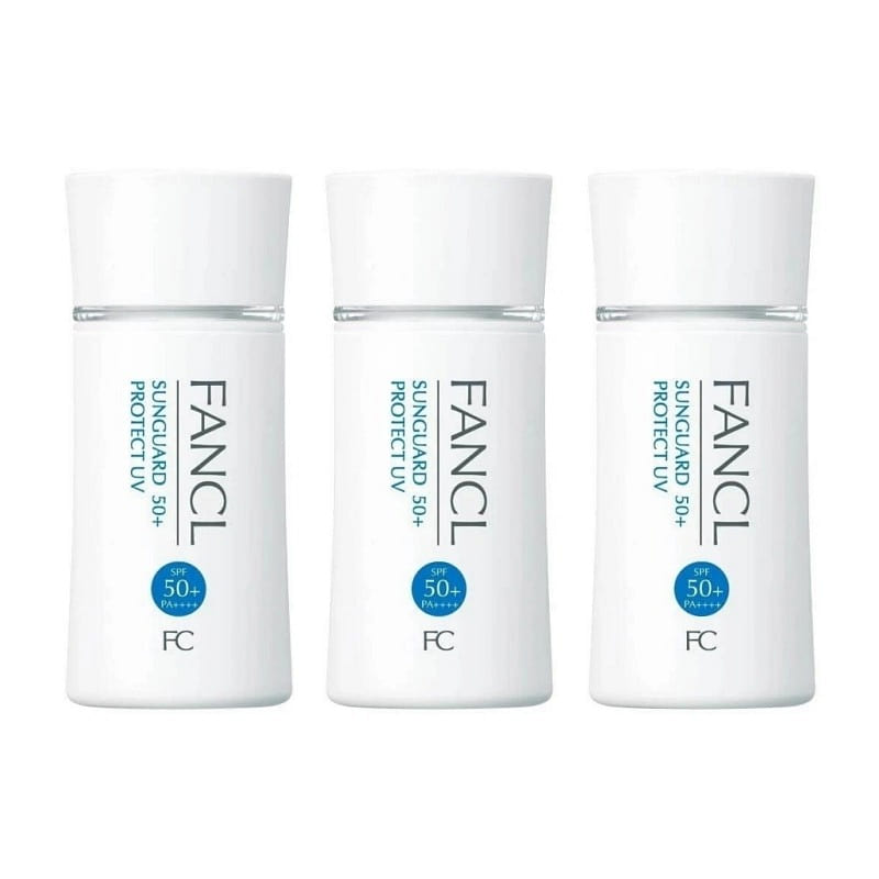 【超值组合】FANCL芳珂 物理防晒霜60ml*3 SPF50+/PA++++ 1 份
