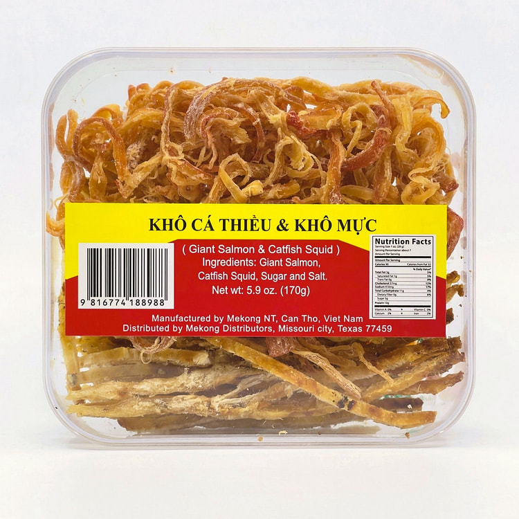 Giant Catfish and Squid Mix - 5.9oz/170g 5.9 oz