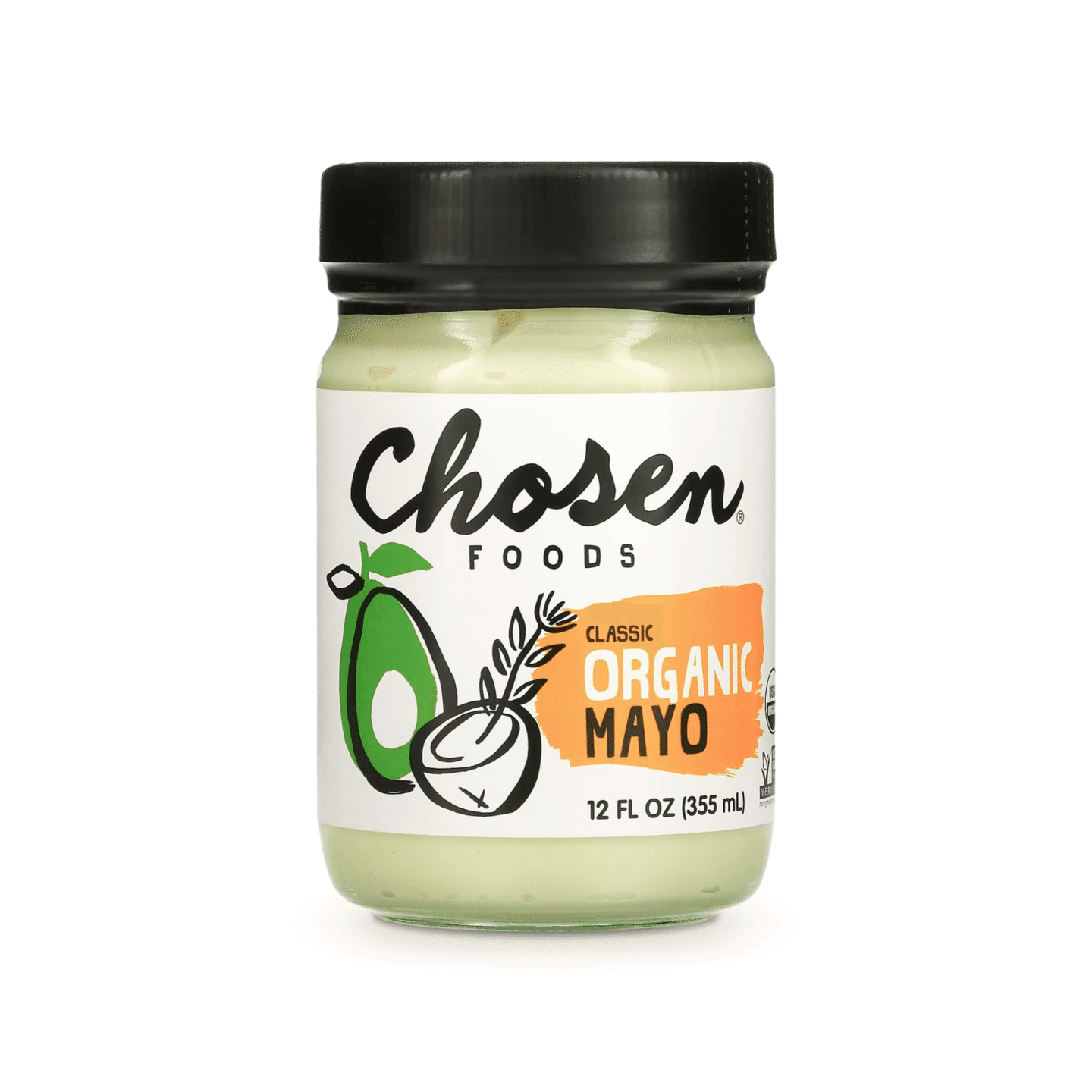 Chosen Foods Organic Classic Mayo 355 ml