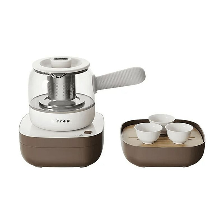 BEAR小熊 品茶套装 茶具 电茶壶煮茶器 3杯子 1 份