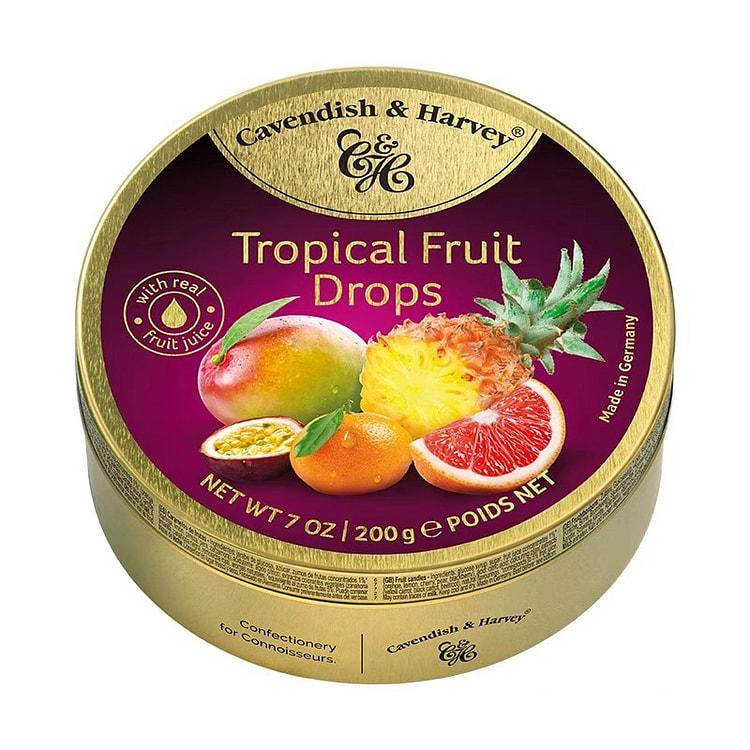 Gerblia mixed tropical fruit candies