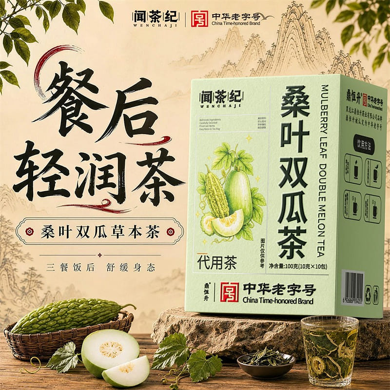 Mulberry Leaf and Double Melon Tea – 100g per box 100 g