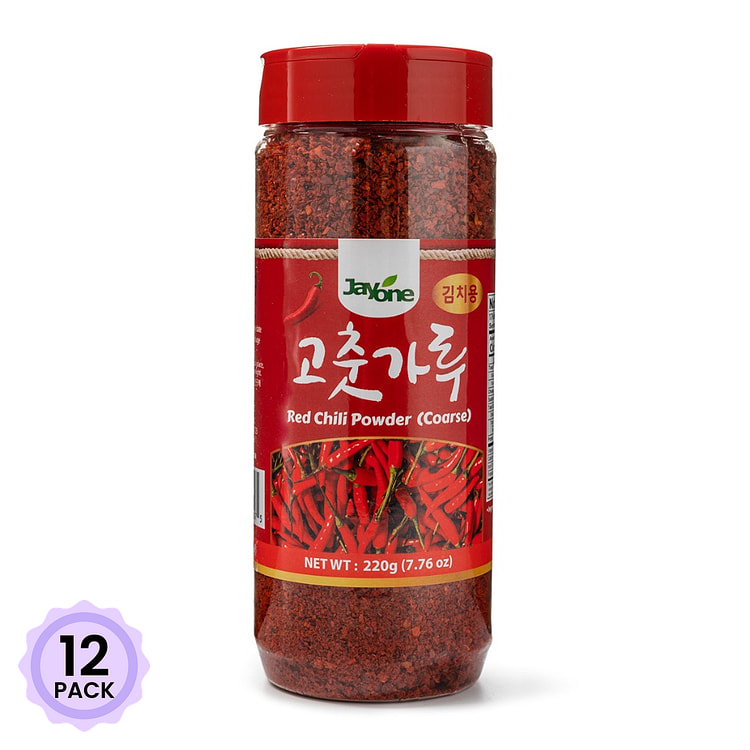 Jayone 红辣椒粉 粗 220 克*12 包