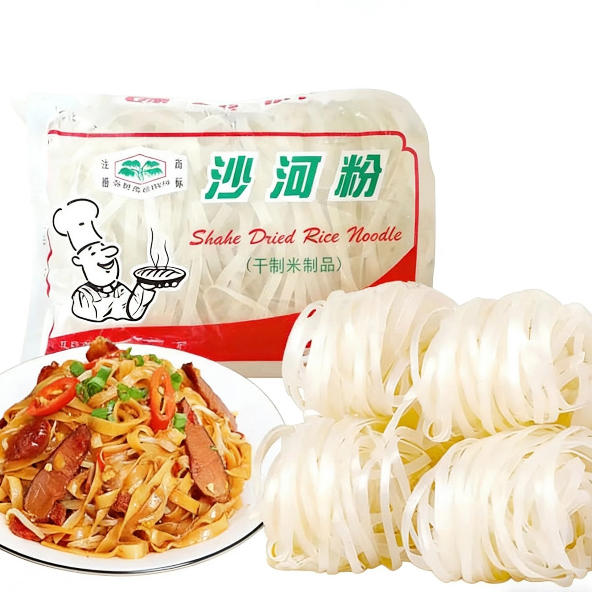 Shah's Rice Get Kui Shu Brand Authentic Shahe Rice Noodles 1 Bag 250 g Delivered ...