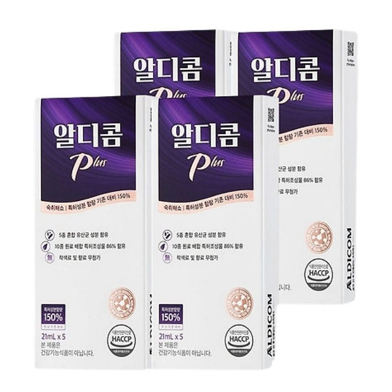 ALDICOM Plus(4 盒) 5 包*4 盒