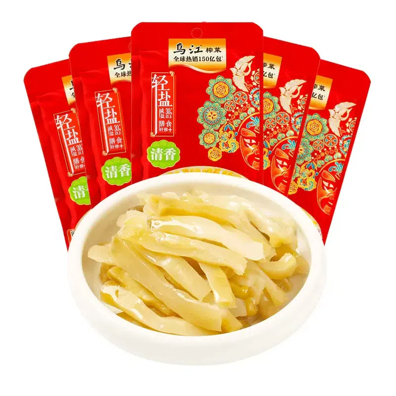 乌江清淡榨菜丝80g*5 400 克