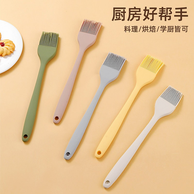 Silicone oil brush and oil scraper 1 each