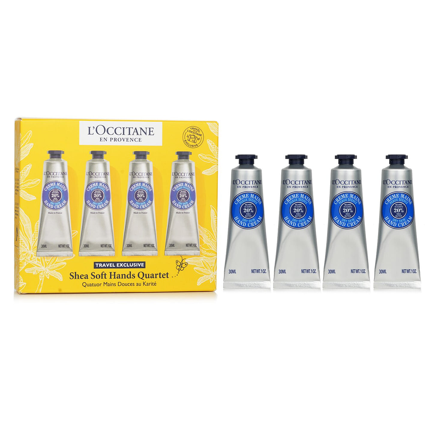 L’Occitane Shea Soft Hands Quartet 30mlx4 30 ml