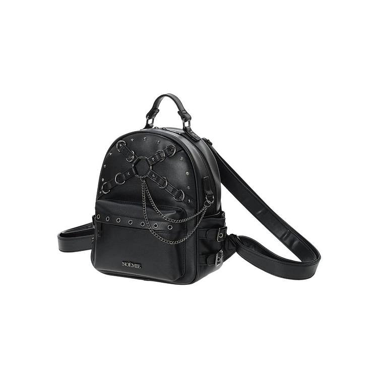 NOEMIE Chain Waist Bag Black F